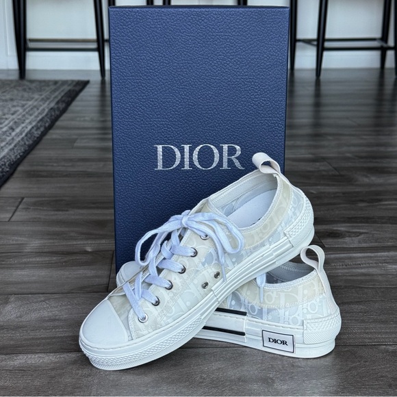 Dior Other - Dior Men’s White and Gray Sneakers